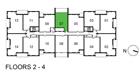 Iris locations in the building Iris locations in the building